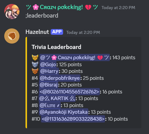 Trivia Game Screenshot 3